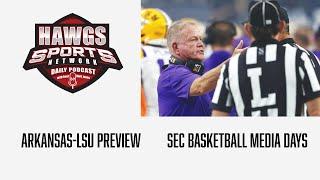 Podcast: Previewing Arkansas vs. LSU, SEC basketball media days