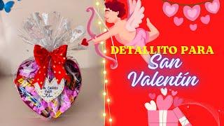 Paso a paso de DETALLITO PARA SAN VALENTÍN en forma de CORAZÓN ️