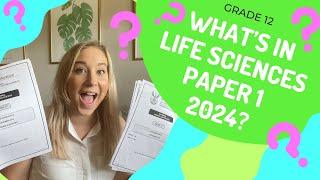 LIFE SCIENCES EXAM PREDICTION PAPER 1 2024