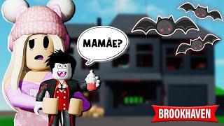 Historinha - ENCONTREI UM BEBÊ VAMPIRO NO BROOKHAVEN DO ROBLOX