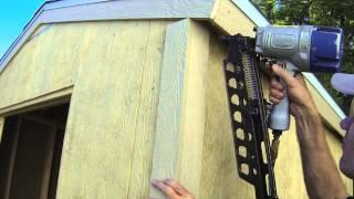 How To Build A Shed - Part 8 - Exterior Trim Install