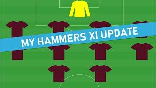 My Hammers XI - players picked update