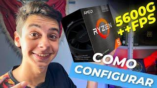 RYZEN 5 5600G COMO MELHORAR O FPS RÁPIDO E FÁCIL - 2022