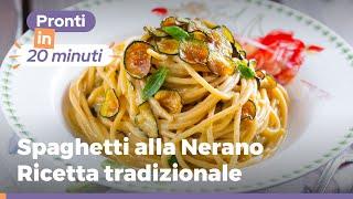 Spaghetti alla Nerano - ricetta tradizionale cremosa e saporita