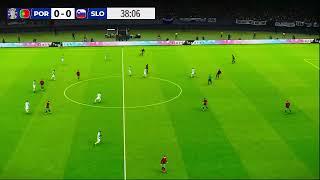 Portugal vs Slovenia | PLAY OFFS | UEFA Euro Cup 2024 | eFootball Pes 21 Gameplay PLSL 143