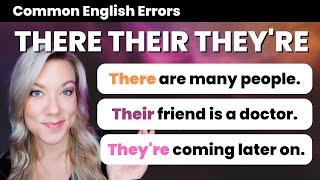 There, Their, They're English Grammar Lesson | What's the Difference? + QUIZ