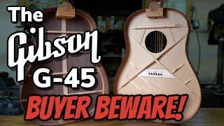 A full review of the Gibson G-45 / The Guitar Breakdown