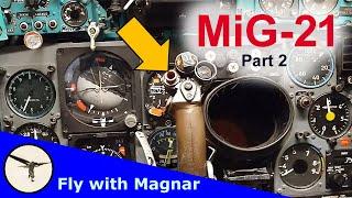 MiG-21 walkaround and cockpit tour