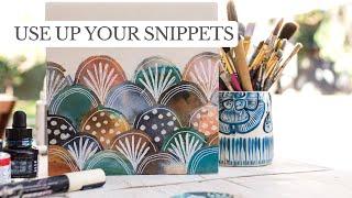 Create a simple collage with painted papers | Class Trailer