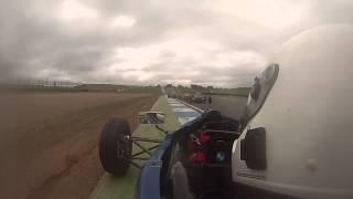 National Formula Ford Donington Park 2014 - Ian Gough from 16th to 5th