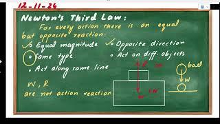 Newton's 3rd law | Common mistakes