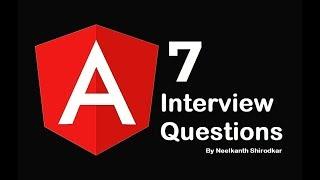 Angular Interview Questions 2020 | Angular 7 Interview Question and Answers 2020