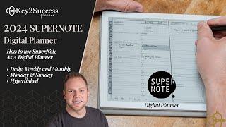 2024 Supernote Digital Planner | How to Digital Plan