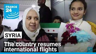 Fall of Bashar al-Assad's regime: Syria resumes international flights • FRANCE 24 English