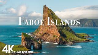 FAROE ISLANDS 4K - Scenic Relaxation Film with Calming Cinematic Music - Amazing Nature