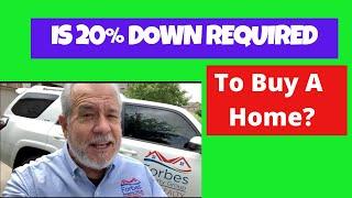 Is A 20% Downpayment Required When Buying A Home?