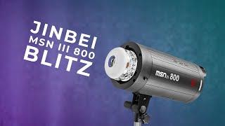 ️ Jinbei MSN III 800 Ws Studioblitz - Mein Blitz im Heimstudio