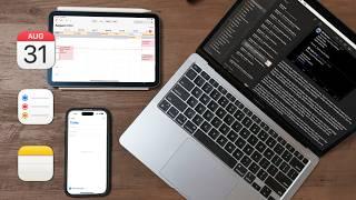 Simple Apple Productivity - Notes, Reminders, Calendar