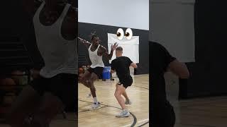 Trainer vs NBA Player 1v1! #basketballtraining