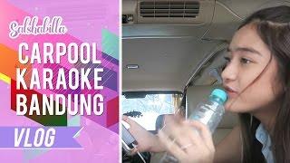 SALSHABILLA #VLOG - CARPOOL KARAOKE - MATI LAMPU (BANDUNG PART 1)