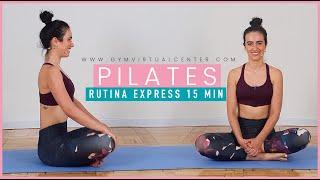 Pilates para principiantes | Rutina express en 15 minutos