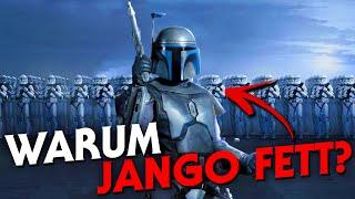 Warum wurde ausgerechnet Jango Fett als Vorlage für die Klone ausgewählt?