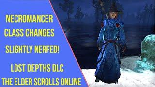 ESO Necromancer Class Changes - Lost Depths DLC