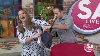 Magician "wows" Fiona with what's in the bag | SA LIVE | KSAT