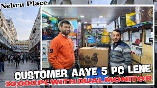 Customer Aaye Apne 5 Computer/PC lene Nehru Place   | Pc Build for Office Use | Akash Computers