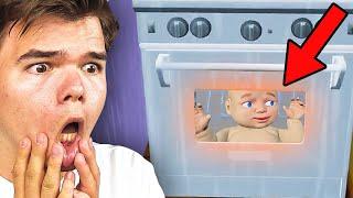 COOKING MY BABY IN THE OVEN! (Mother Simulator)