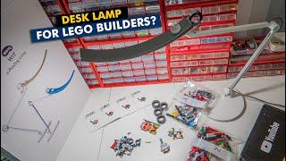 BenQ WiT e-Reading Desk Lamp review - is it good for LEGO builders?