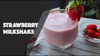 Strawberry Milkshake | Jessy's Cookbook