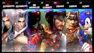 Super Smash Bros Ultimate Amiibo Fights – Kazuya & Co #215 S Fighters Party