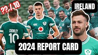 IRELAND'S 2024 | END OF YEAR REPORT CARD