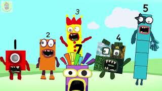 (REUPLOAD)Numberblocks Intro Song but All of Us Are Dead Parody   Numberblocks but Zombie Block
