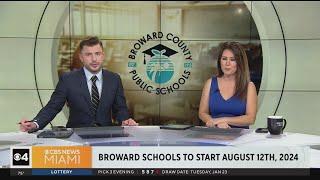 Broward School Board votes to start new school year on August 12th, 2024.