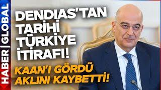 Yunan Bakan Dendias'tan Tarihi İtiraf Geldi! Kaan'ı Görünce Aklını Kaybetti!