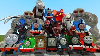 New Cursed Thomas and Friends Family in Garry's Mod (Thomas The Train)