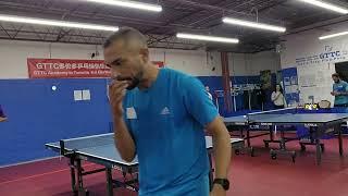 Ping Pong Match - SUHAAN vs RAJ (GTA Pong Club Toronto)