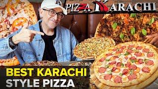 Ridgeway Plaza Mississauga BEST Karachi Style Pizza | Karachi Pizza |  Street Food PK