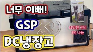 DC냉장고 찾으시나요? 이건 혁신이야~ 너무 예쁘고 성능좋은 GSP냉장고 50L | DC냉동고 | gsp배터리