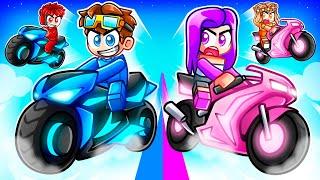 BOYS vs GIRLS BEST BIKE In Roblox Bike Obby!