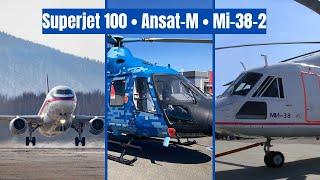 SJ-100 With PD-8 Engine Touches Max Altitude, Ansat and Mi-38 Helicopter Upgrades