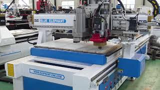 CE Certificate 1325 ATC Wood Cutting CNC Router with Carousel Tool Changer