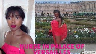 A NURSE IN THE PALACE OF VERSAILLES