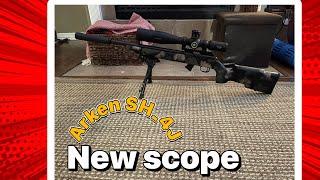 New Arken SH-4J scope on the CZ 457