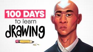 A 100 Day Program to Learn Drawing and Character Design - ️Drawing Camp