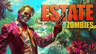 ESTATE ZOMBIES...Insane Ending Battle! (Call of Duty Zombies)