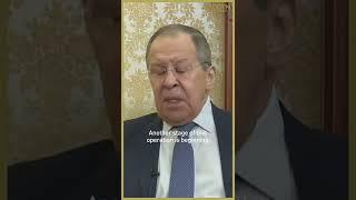 ‘A very important moment,’ – Lavrov on the latest Russian offensive in eastern Ukraine