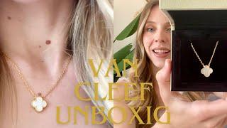 Van Cleef Necklace & Bracelet Unboxing